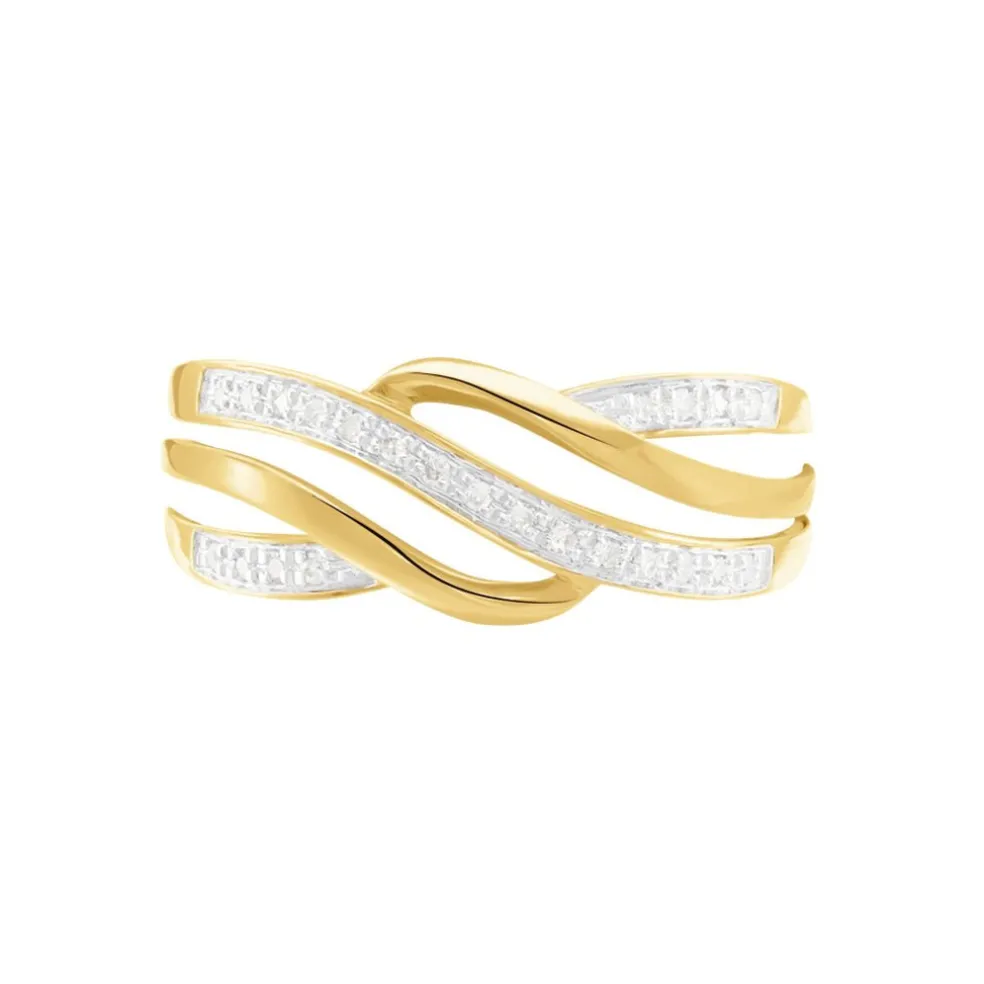 Bague Or Jaune Rodhia Diamants