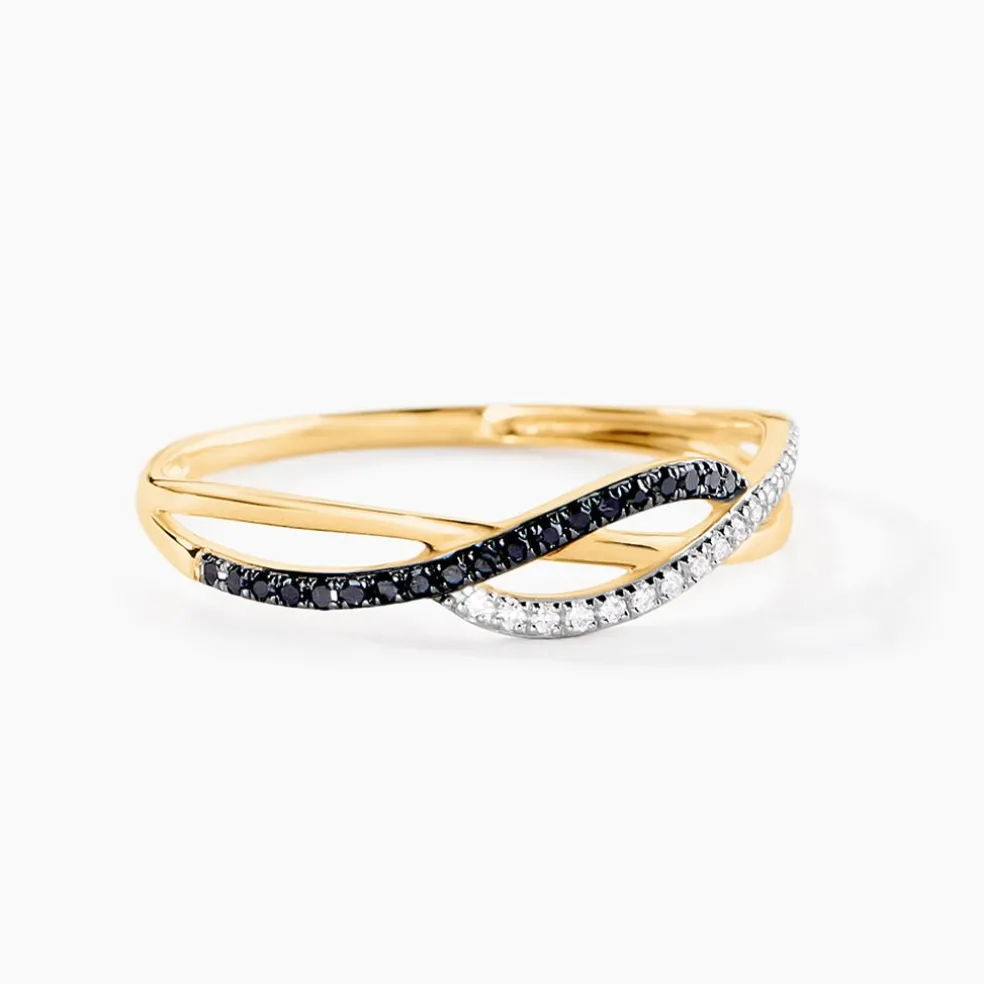 Bague Philomel Or Jaune Diamant