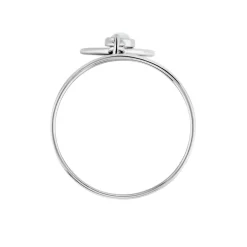 Bague Piassina Argent Blanc Nacre