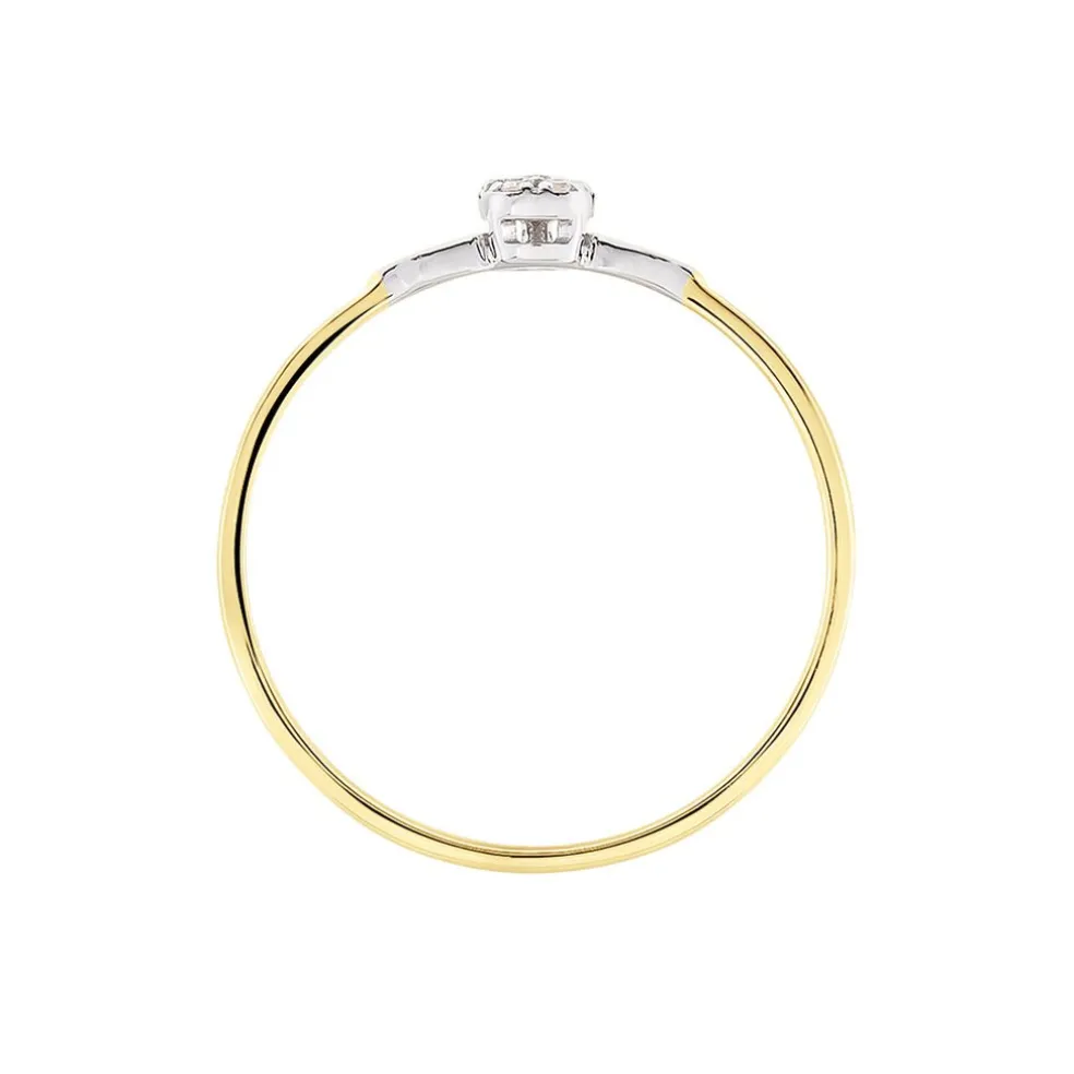 Bague Piers Or Jaune Diamant
