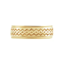 Bague Plaqué Or Jaune Hugh