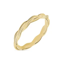 Bague Plaqué Or Jaune Ino