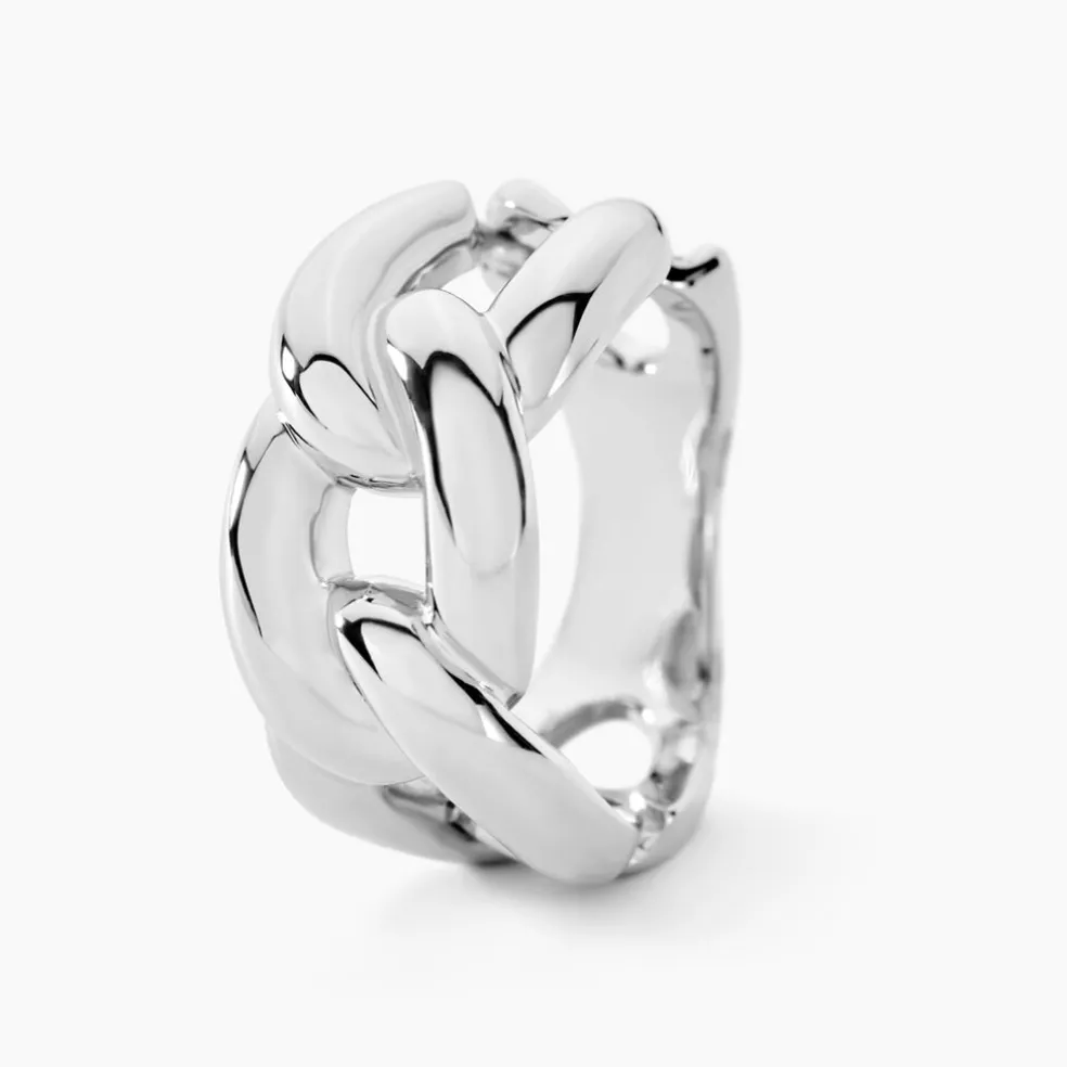 Bague Poema Argent Blanc