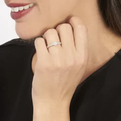 Bague Praya Or Blanc Diamant