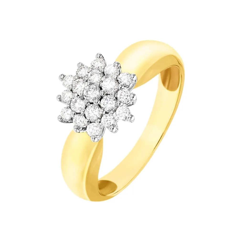 Bague Rasha Or Jaune Diamant