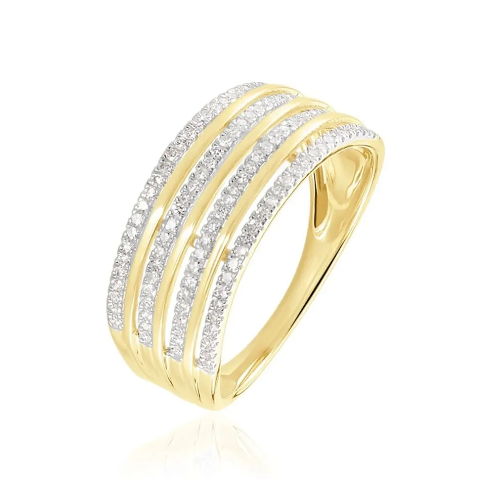 Bague Rayanna Or Jaune Diamant