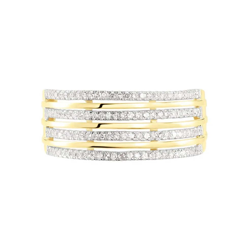 Bague Rayanna Or Jaune Diamant