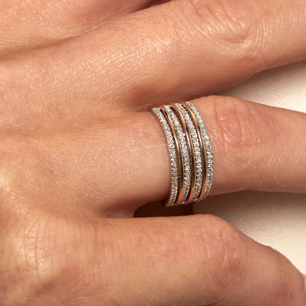 Bague Rayanna Or Jaune Diamant