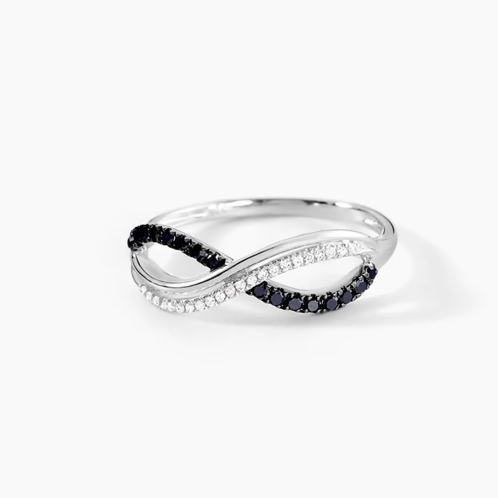 Bague Rejane Or Blanc Diamant