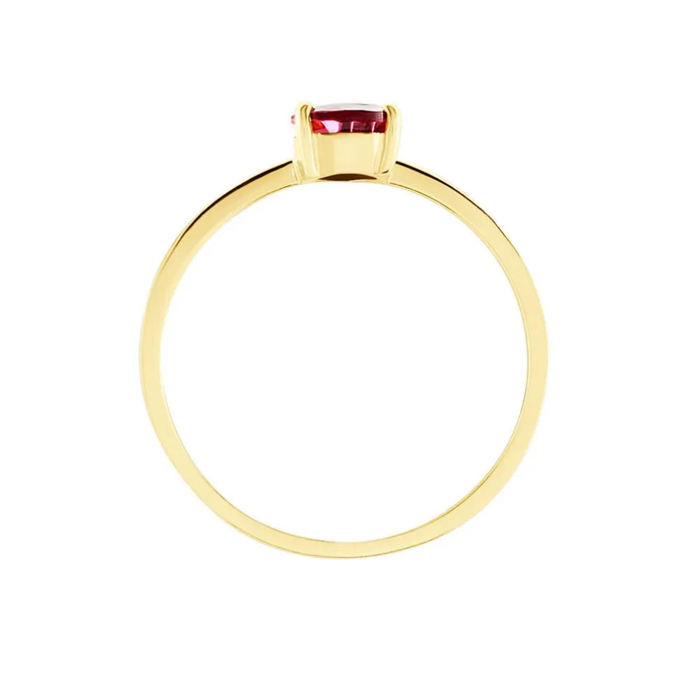 Bague Rhodolite Fever Or Jaune Rhodolite