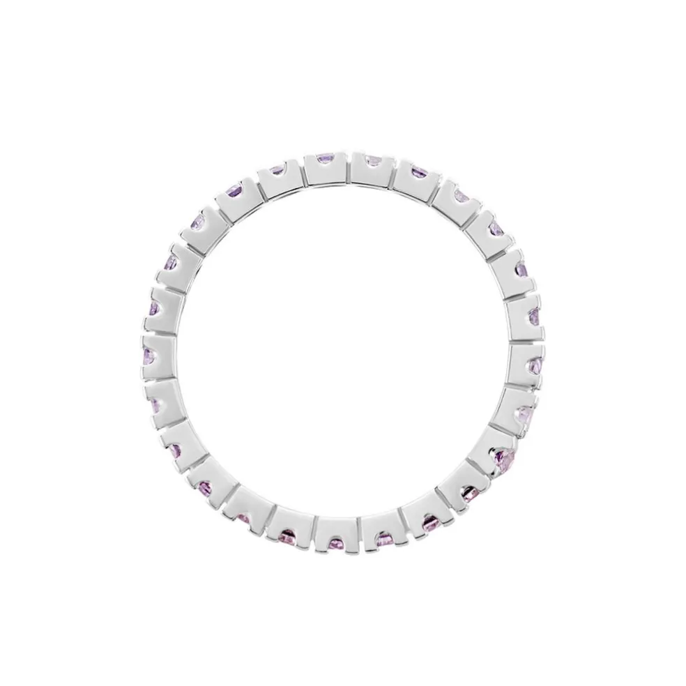 Bague Rio Argent Blanc Oxyde De Zirconium
