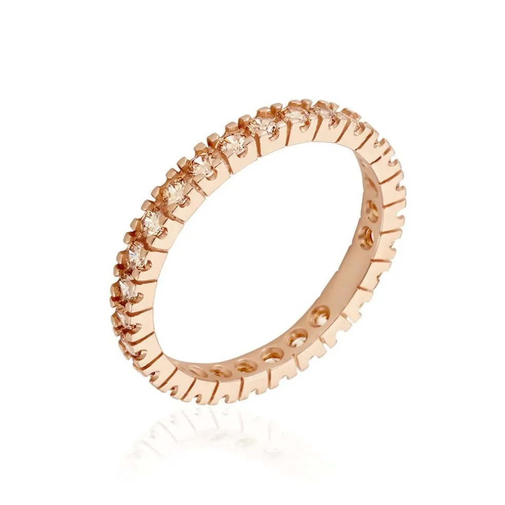 Bague Rio Santa Teresa Argent Rose Oxyde De Zirconium