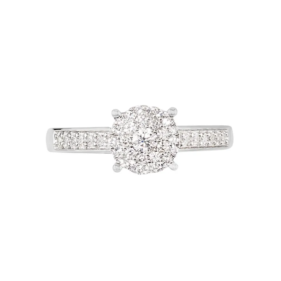 Bague Serena Or Blanc Diamant