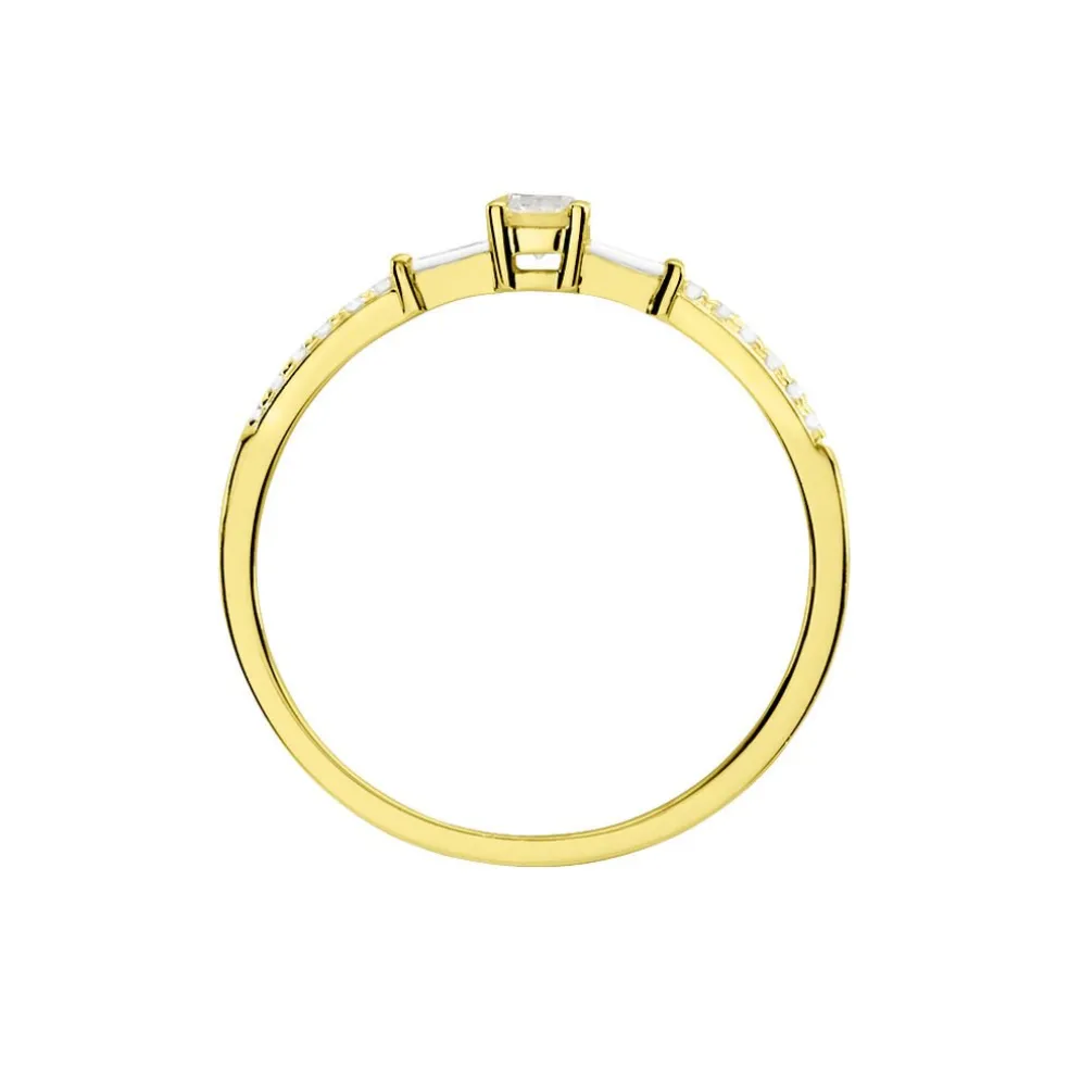 Bague Solitaire Nina Or Rose Diamant