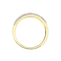 Bague Theolinne Or Jaune Diamant