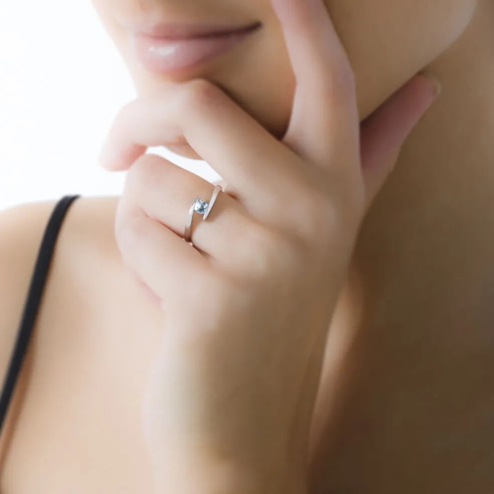 Bague Tiphaine Or Jaune Quartz