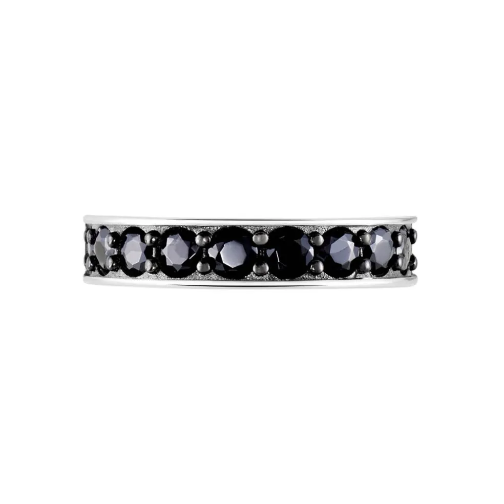 Bague Tour Complet Mondy Argent Oxydes De Zirconium