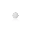 Boucle D'oreille Puce Unitaire Unitaire Kole Acier Blanc