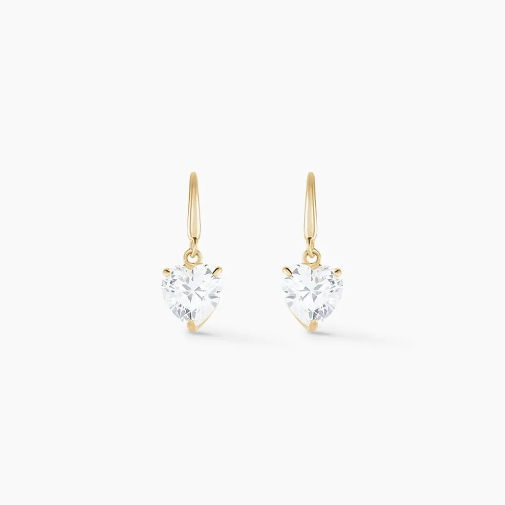 Boucles D'oreilles Djimmy Or Jaune Oxyde