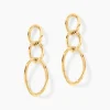 Boucles D'Oreilles Pendantes Edmondo Or Jaune