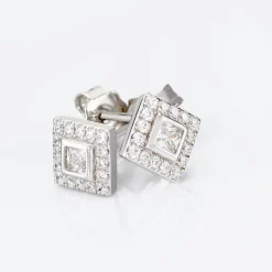 Boucles D'oreilles Pendantes Marie-elsa Argent  Oxyde De Zirconium