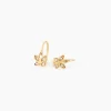 Boucles D'Oreilles Pendantes Odhran Or Jaune Oxyde De Zirconium