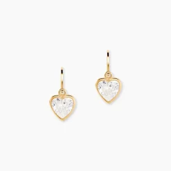 Boucles D'oreilles Pendantes Gredel Or Jaune  Oxyde