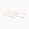 Boucles D'oreilles Pendantes Chloee Or Jaune