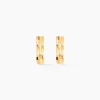 Boucles D'oreilles Puces Ash Or Jaune