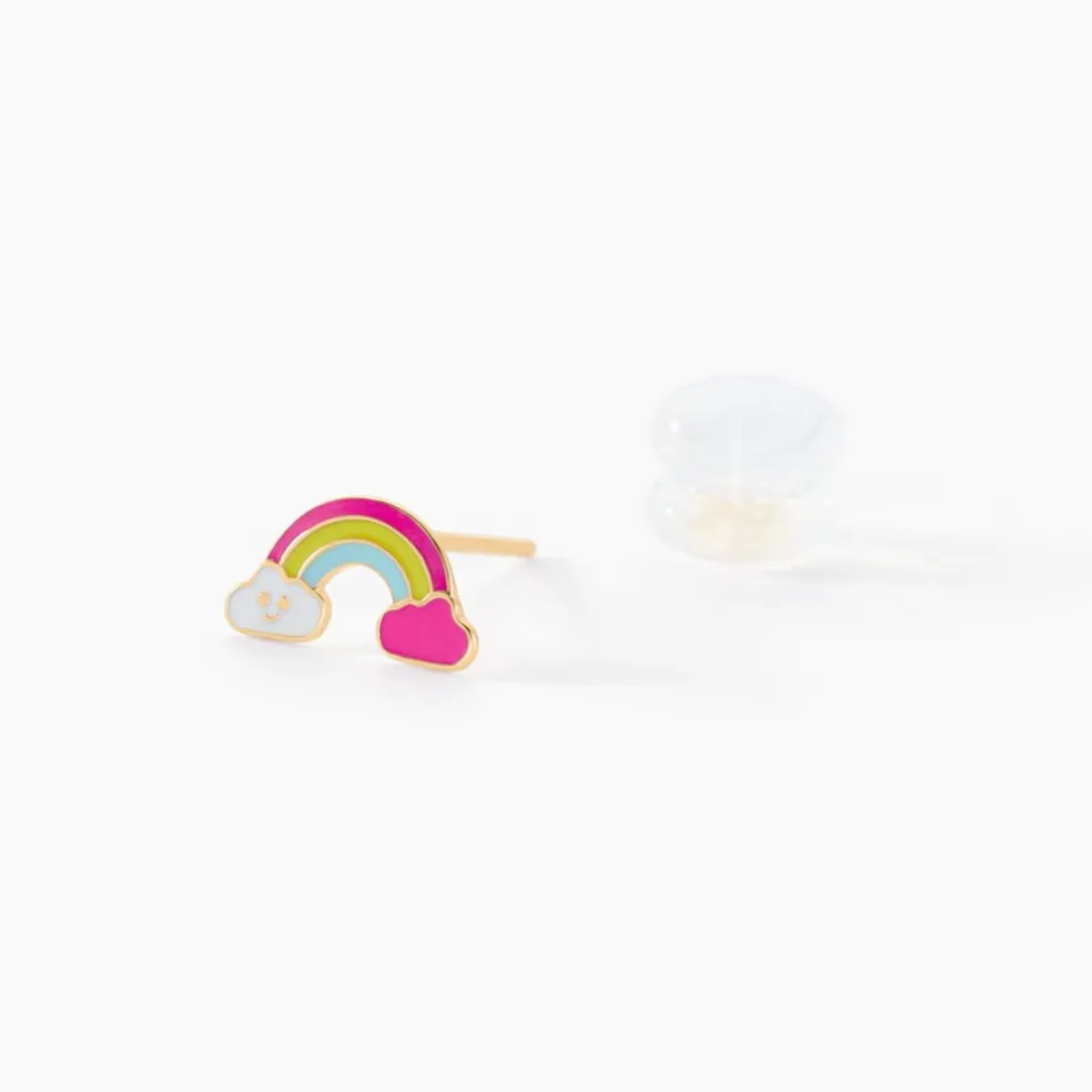 Boucles D'oreilles Puces Arcea Or Jaune