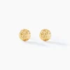 Boucles D'oreilles Puces Bernia Or Jaune