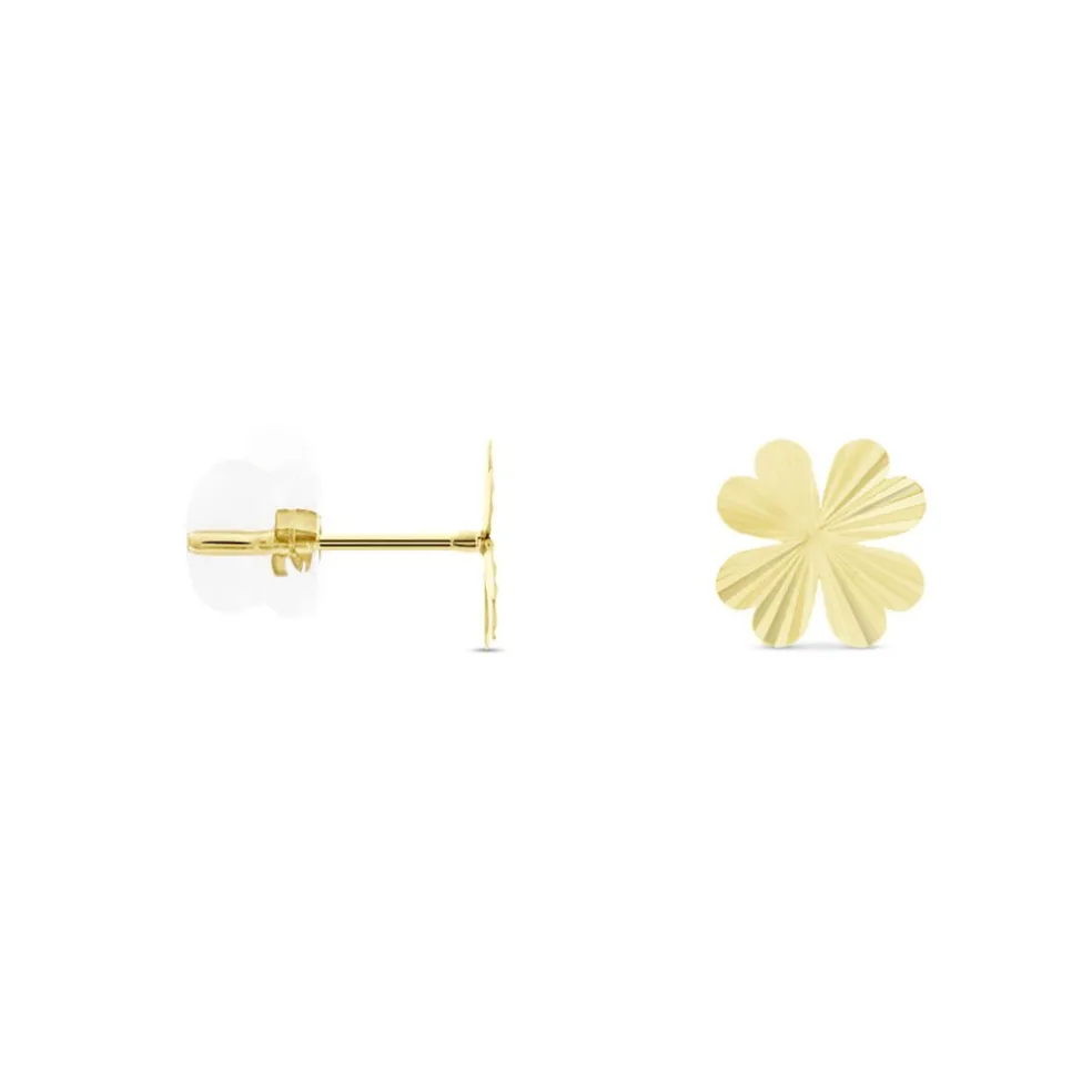 Boucles D'oreilles Puces Dag Or Jaune