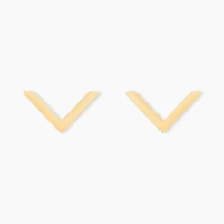 Boucles D'oreilles Puces Ella Or Jaune