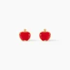 Boucles D'oreilles Puces Eve Or Jaune