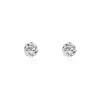Boucles D'oreilles Puces Fidelia Boule Or Jaune Boules Cristal