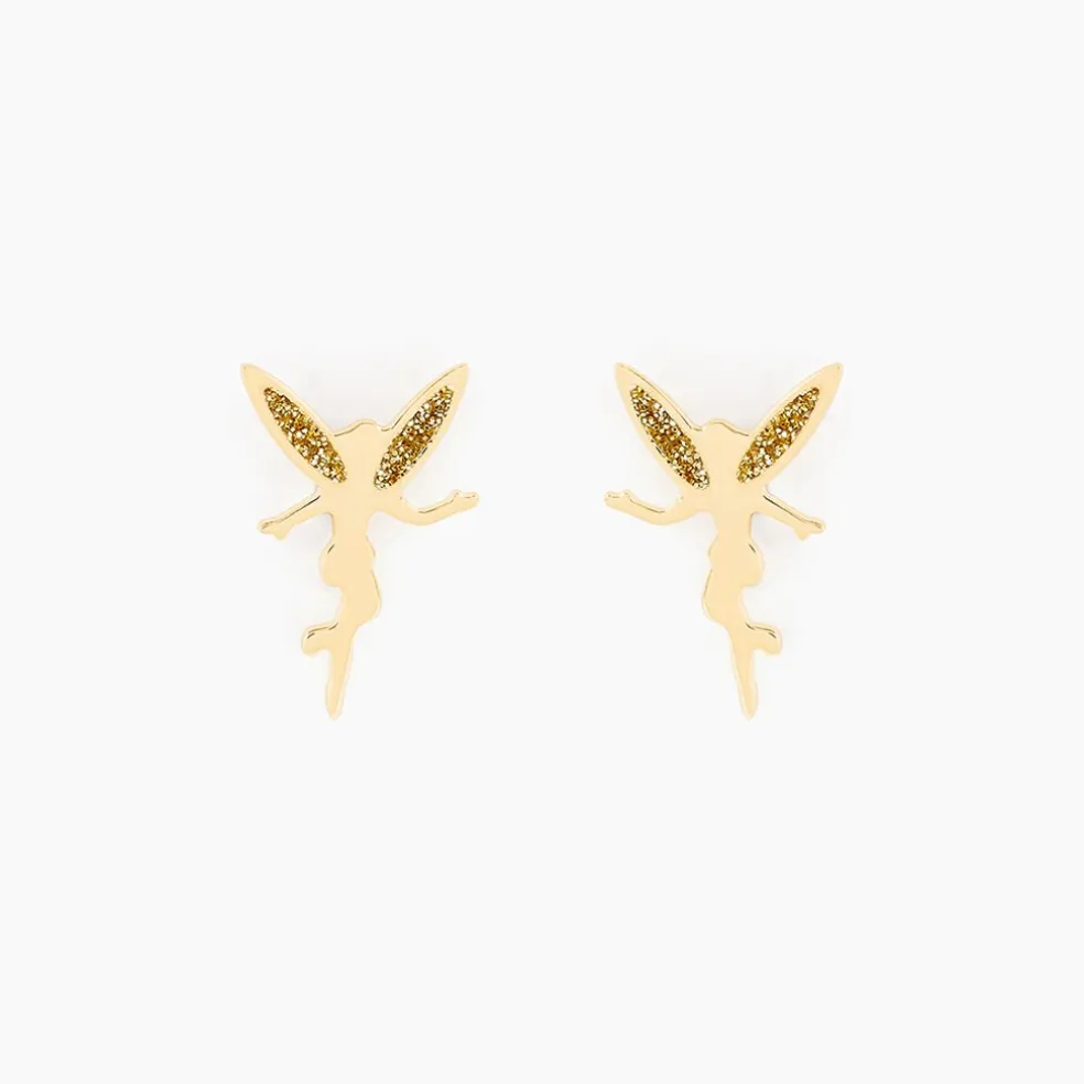 Boucles D'oreilles Puces Feelia Or Jaune
