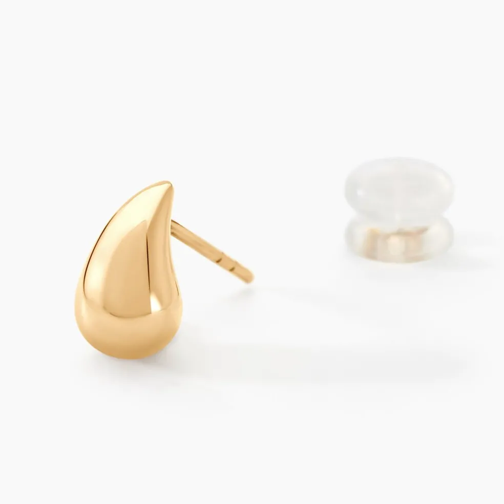 Boucles D'oreilles Puces Gunilla Or Jaune