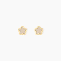 Boucles D'oreilles Puces Heikki Or Jaune