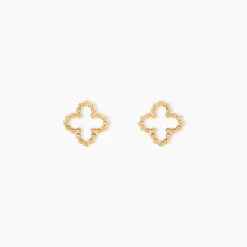 Boucles D'oreilles Puces Klotild Or Jaune