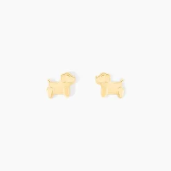 Boucles D'oreilles Puces Lassi Or Jaune