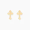 Boucles D'Oreilles Puces Lavonne Or Jaune