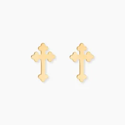 Boucles D'Oreilles Puces Lavonne Or Jaune