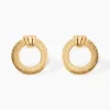 Boucles D'oreilles Puces Martela Or Jaune