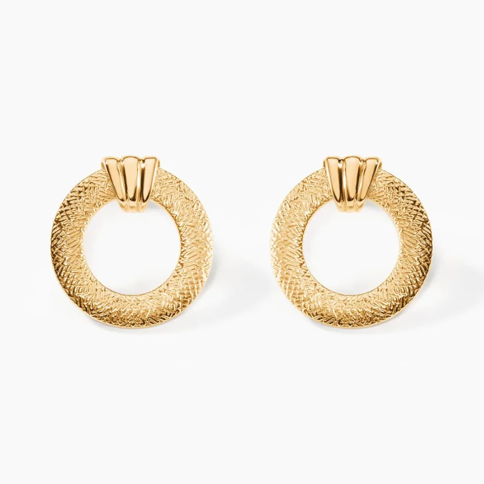 Boucles D'oreilles Puces Martela Or Jaune