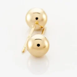 Boucles D'oreilles Puces Nohraae Plaqué Or Jaune