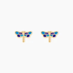 Boucles D'oreilles Puces Nomusa Or Jaune