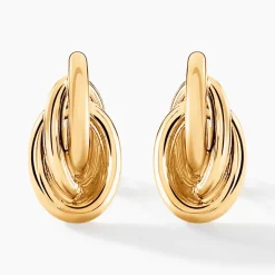 Boucles D'oreilles Puces Ninel Or Jaune