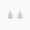 Boucles D'Oreilles Puces Or Jaune