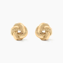 Boucles D'oreilles Puces Or Jaune Campanula