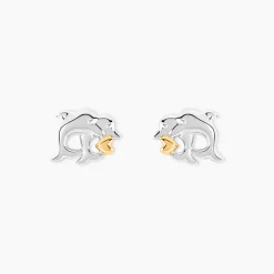 Boucles D'Oreilles Puces Or Jaune